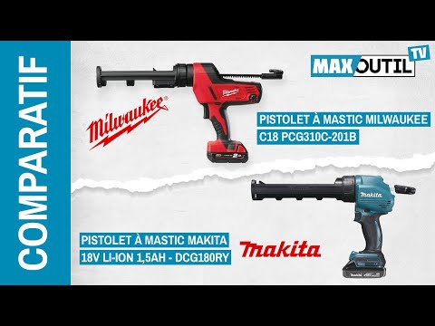 Vidéo: Pistolet à Mastic Sans Fil : Produits Professionnels 600 Ml Makita, Igun, Bosch Et Skil