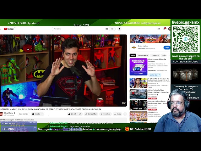 AMXgameplays videoer - Twitch