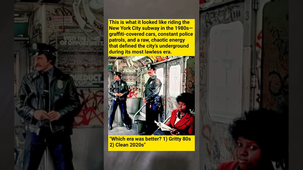 NYC Subway in the 1980s: Riding Through the Most Dangerous Decade