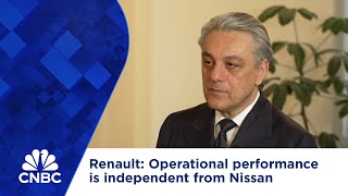 Renault CEO: Operational performance is independent from Nissan