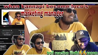 If TVA gennappi » loco marketing manager discord troll reaction ijjathi😅🤣 #tva #zioncity #reaction