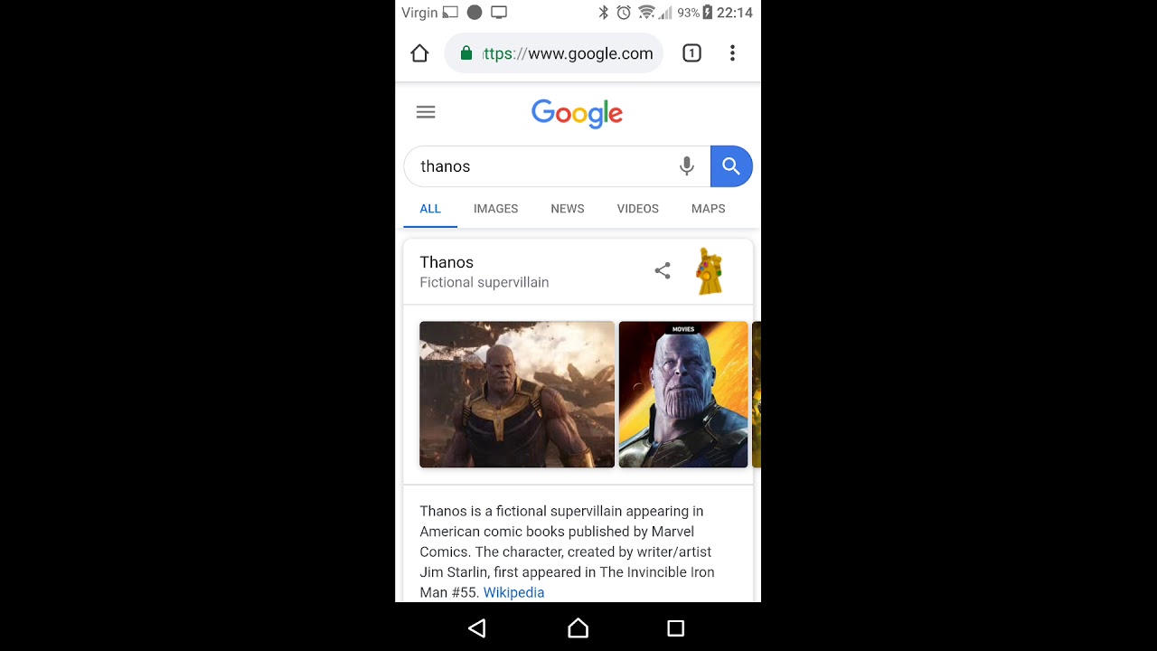 COOL GOOGLE MARVEL ENDGAME INFINITY WAR ANIMATION