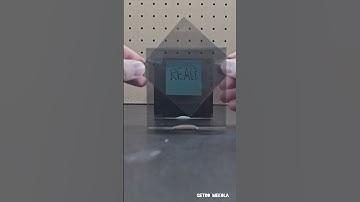 Glasses That Reveal Hidden Screens! 👓 #experiment #science #shorts