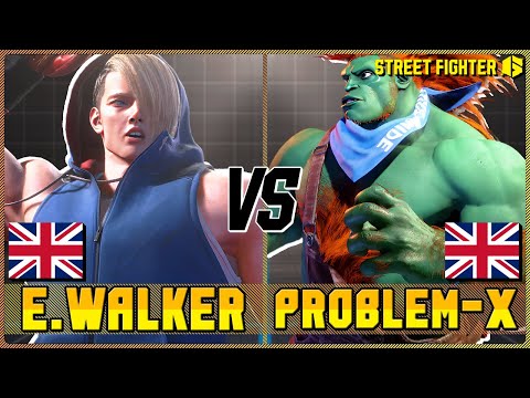Street Fighter 6 🔥 EndingWalker (ED) vs Problem-X (BLANKA) 🔥 SF6 Room Match #1 🔥