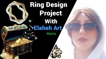 How to make Crimped Ring with Matrix 9 software Jewelry design CAD || Rino || Matrix Tutorial