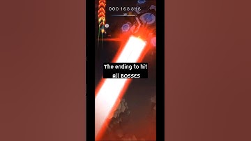 The ending to hit All BOSSES in Sky Force Reloaded #skyforcereloaded