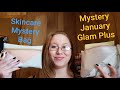 Unbagging Two Mystery Ipsy Bags (Skincare Mystery & January Glam Bag Plus)