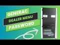 Generac Dealer Menu Password Generac Dealer Menu Password