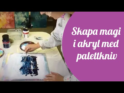 Video: Hur Man Skapar En Målning Av Skrotmaterial