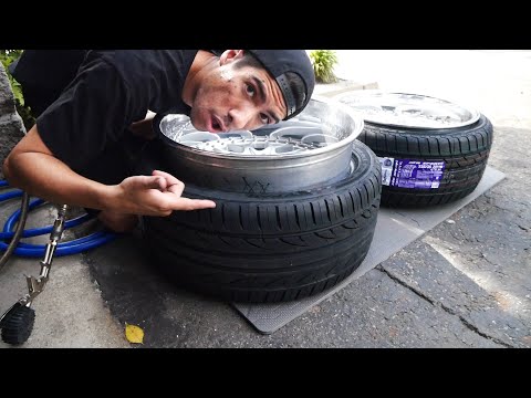 INSANE TIRE STRETCHING