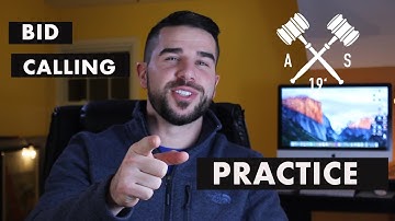 How to Auctioneer ....Practice!!!