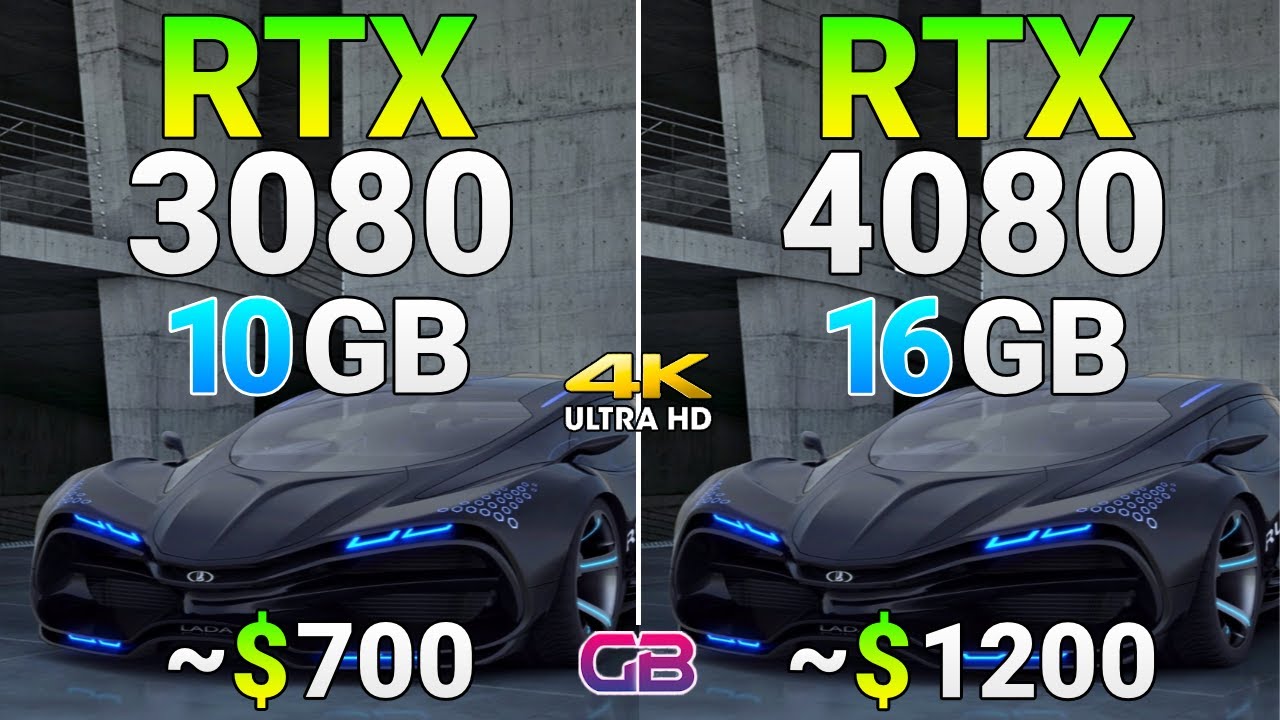 RTX 3080 vs RTX 4080 - Test in 9 Games | 4K - YouTube