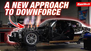 Top Fuel Flames on a Nitrous Car | The Patriot (Racing for Veterans)