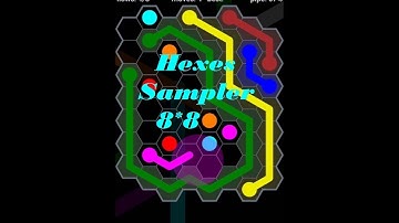 Flow Free\ Hexes Sampler\ 8*8\ 105