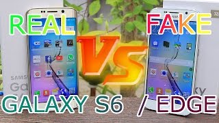 Real vs Fake Samsung Galaxy S6 / Edge  Best 1:1 Copy  China clone  Full Review [HD]