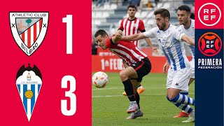 RESUMEN #PrimeraFederación | Athletic Club B 1-3 CD Alcoyano | Grupo 2 | Jornada 36