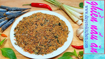 Cá Khô Rắc Cơm | Chà Bông Khô Cá Nục | Cá Khô Giã | Ruốc Cá Khô By Duyen