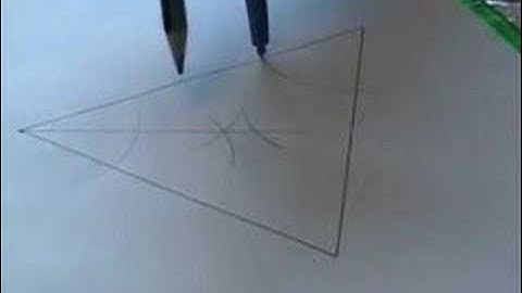 Constructing Inscribed Circle