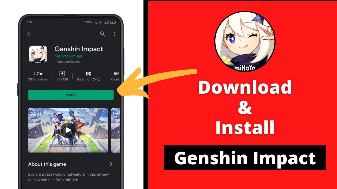 download genshin impact mobile