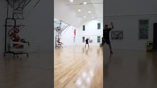 Check out this FRONT PIVOT shooting drill 🔫🔫🔫 #coachpbball #treningkoszykowki #footwork