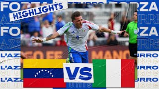 Highlights: Venezuela-Italia 1-2 | Amichevole image