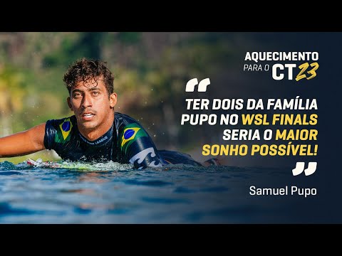 O MELHOR ESTREANTE DE 2022 SAMUEL PUPO CHEGA COM TUDO PARA 2023! - Aquecimento CT 23 | WSL Brasil