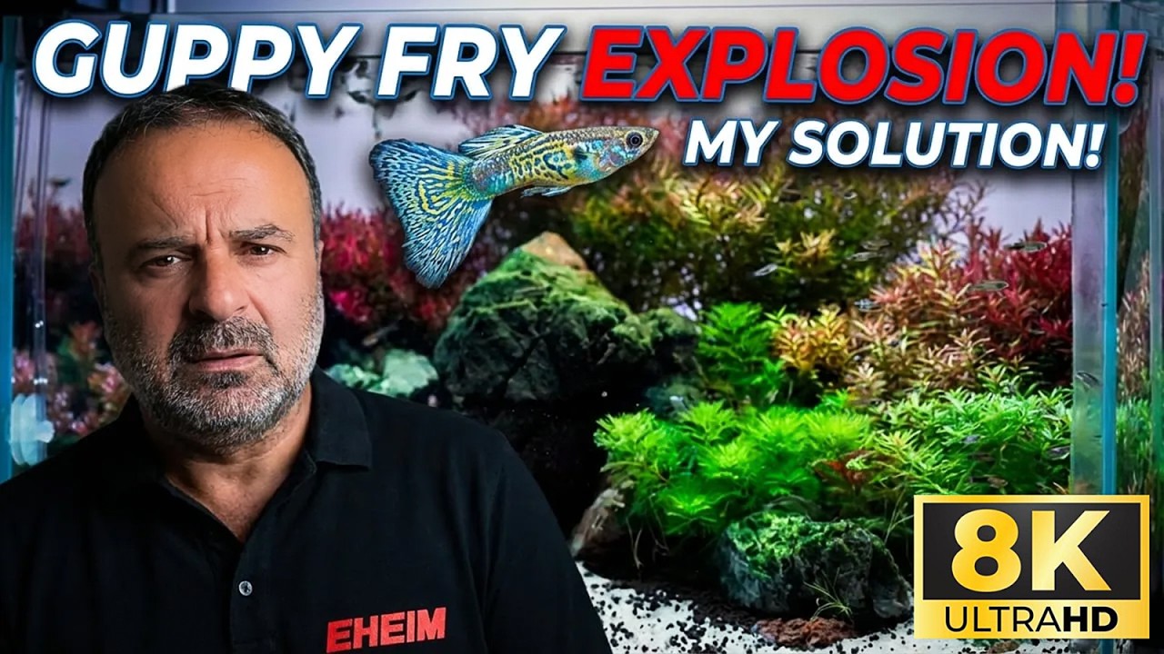 My Guppy Fish Tank and auto fish feeder | EHEIM autofeeder+