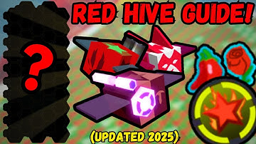 The Ultimate 2025 Bee Swarm Simulator Red Hive Guide! | Bee Swarm Simulator