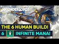 Infinite Mana 6 HUMAN BUILDS! Knight Mage Combo! | Dota Underlords