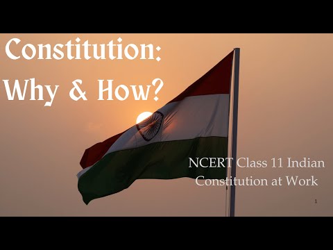 Making of Indian Constitution | NCERT Class 11 Political Science YouTube thumbnail