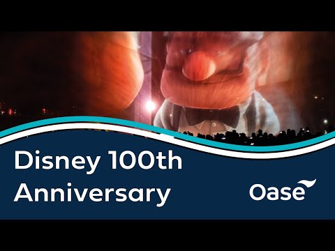 OASE | Fountain Technology | Disney100 Fountain Show | Warsaw, Poland