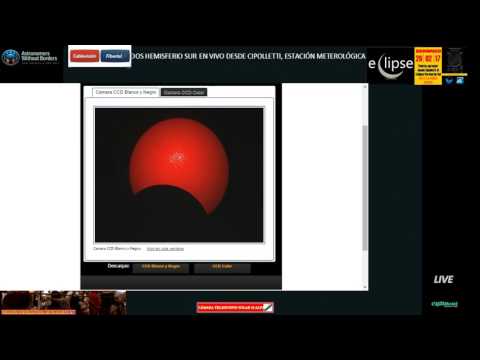 Eclipse de sol de Astrónomos del Hemisferio Sur