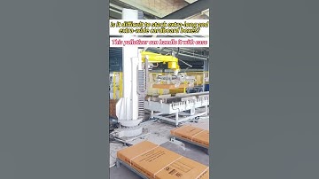 Stacking GIANT Boxes? This Palletizer Doesn