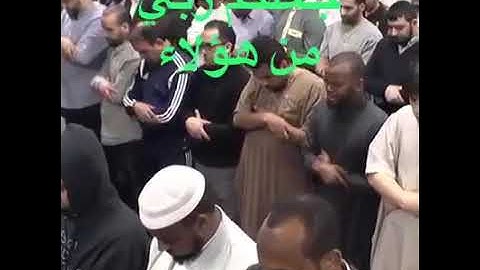 تلاوة طيبة من صلاة التراويح في شهر رمضان المبارك ،،