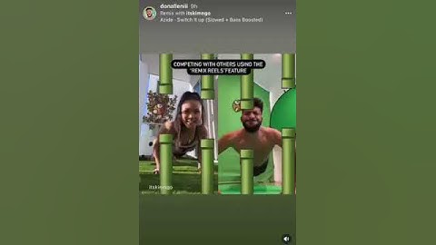 AR gamification in a fitness app #technology #shorts