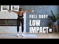 Low Impact FULL BODY HIIT // Workout with Weights