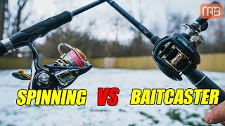 Spinning Rod Vs Baitcasting Setup (Fishing Rod Basics) 