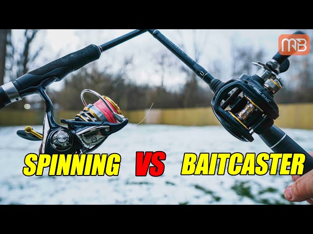 Spinning Rod Vs Baitcasting Setup (Fishing Rod Basics) 