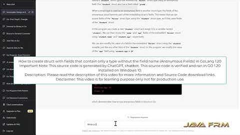 How to create struct with fields that contain only a type without the field name in GoLang 1.20