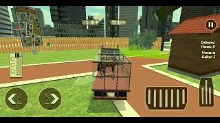 Wild Horse Transport Truck Simulator - Farm Animal Transporter Truck Games - 25 Sec Gameplay screenshot 5