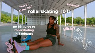 you only need 7 minutes to learn how to roller skate | rollerskate 101