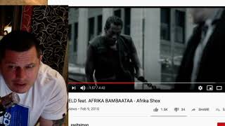 Reaction to Leftfield feat. Africa Bambaata - Africa Shox