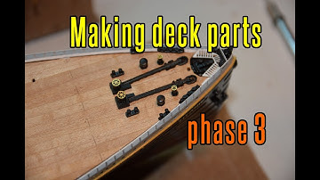 RMS Titanic - part 32 Making Deck Parts (phase 3)