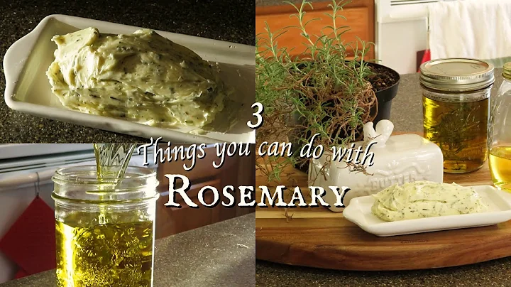 What to do with Rosemary | 3 Different Uses