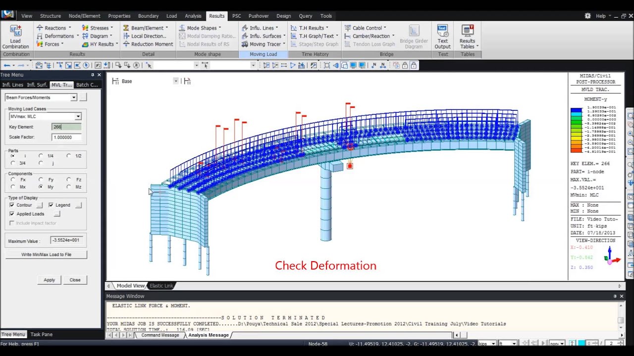 midas civil tutorial