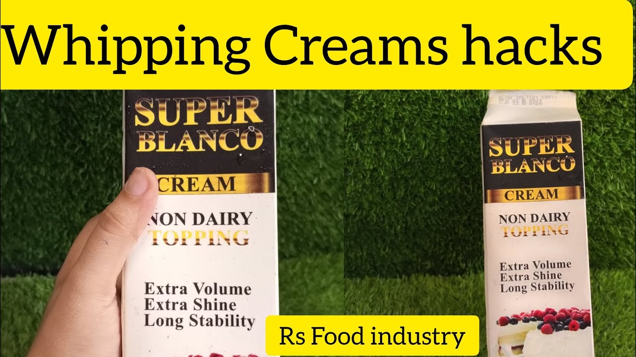 How to whip whipping cream perfectly Best Whipping cream brand Tips
