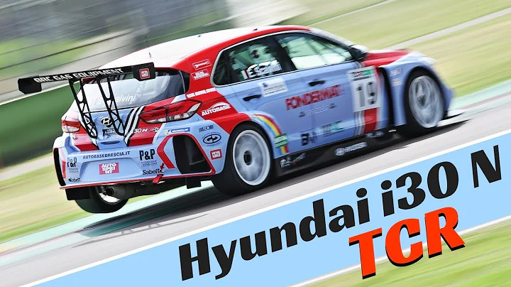 Hyundai i30 N TCR in Action at Imola Racetrack - Eric Scalvini OnBoard & BRC Racing Team