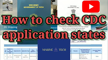 How to check CDC status from indos number #dgs #ship #seafarer #youtube #viralvideo #yt #shipping