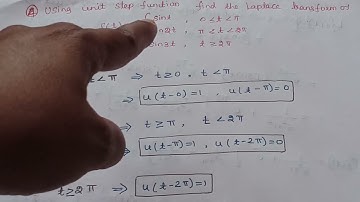 Second shifting propert # Problems # Laplace transform