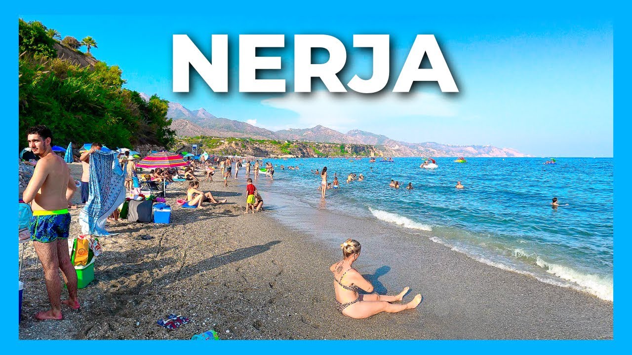 Nerja Spain Summer Walk Malaga Costa del Sol | August 2025